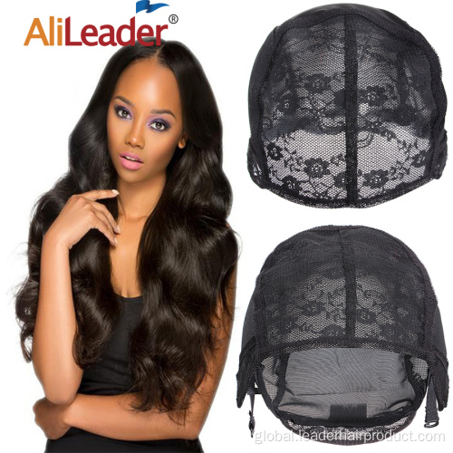 Breathable Mesh Wig Cap Adjustable Durable Elastic Double Layer Lace Wig Caps Supplier